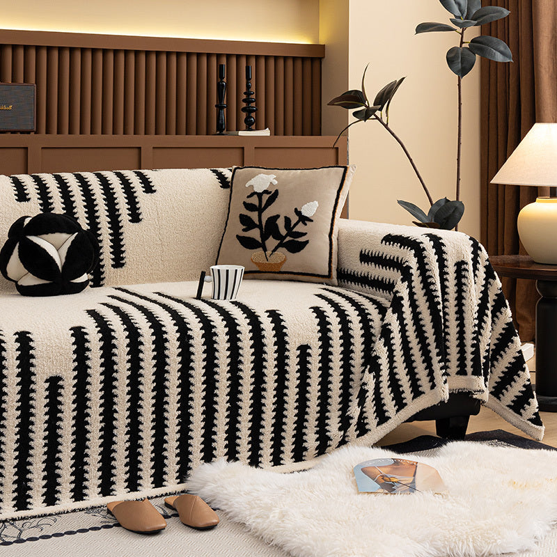 Newly Thickened Sofa Cover for Autumn and Winter