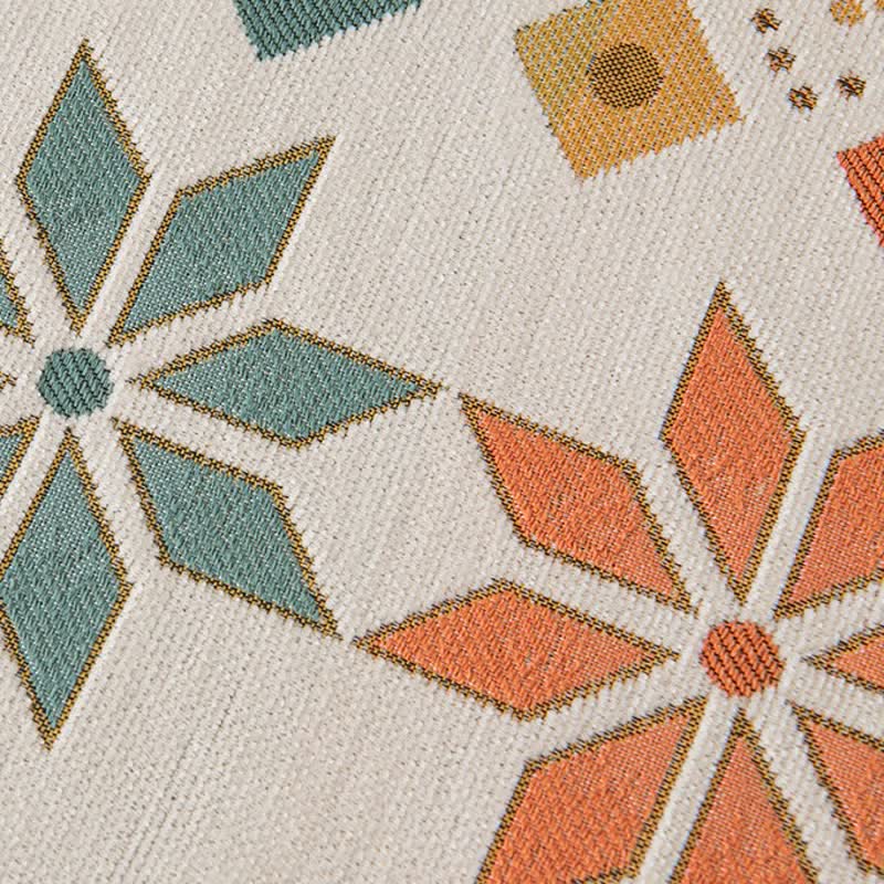 Stylish Bohemian - Inspired Geometric Chenille Sofa Protector for Trendy Furniture Protection
