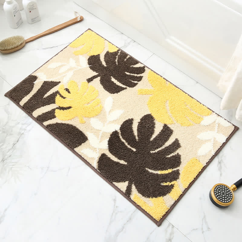 CozyCote Palm Soft Non-Slip Entryway Rug - High-Quality & Durable
