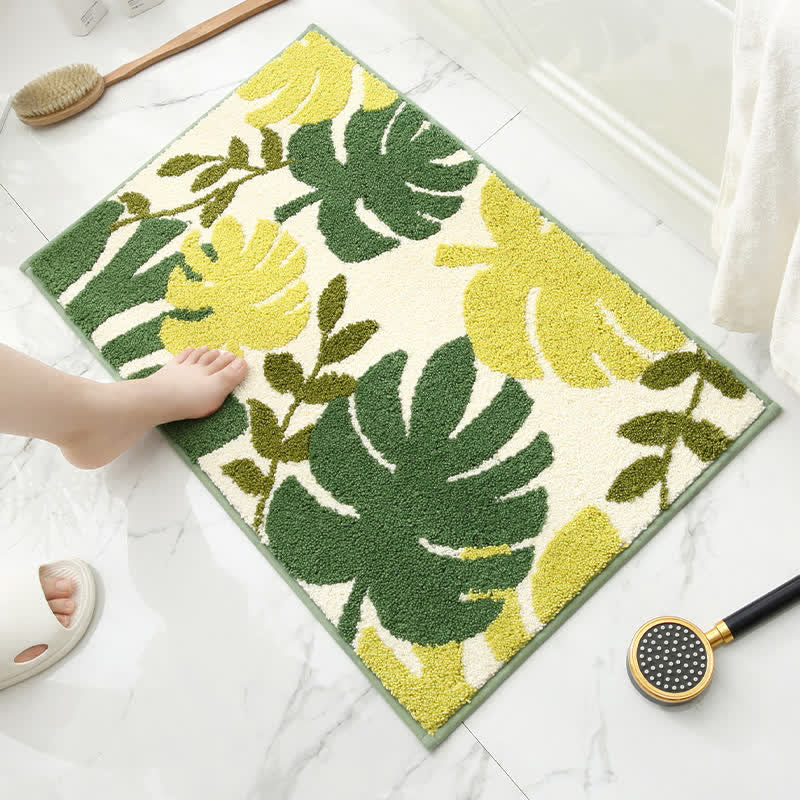CozyCote Palm Soft Non-Slip Entryway Rug - High-Quality & Durable