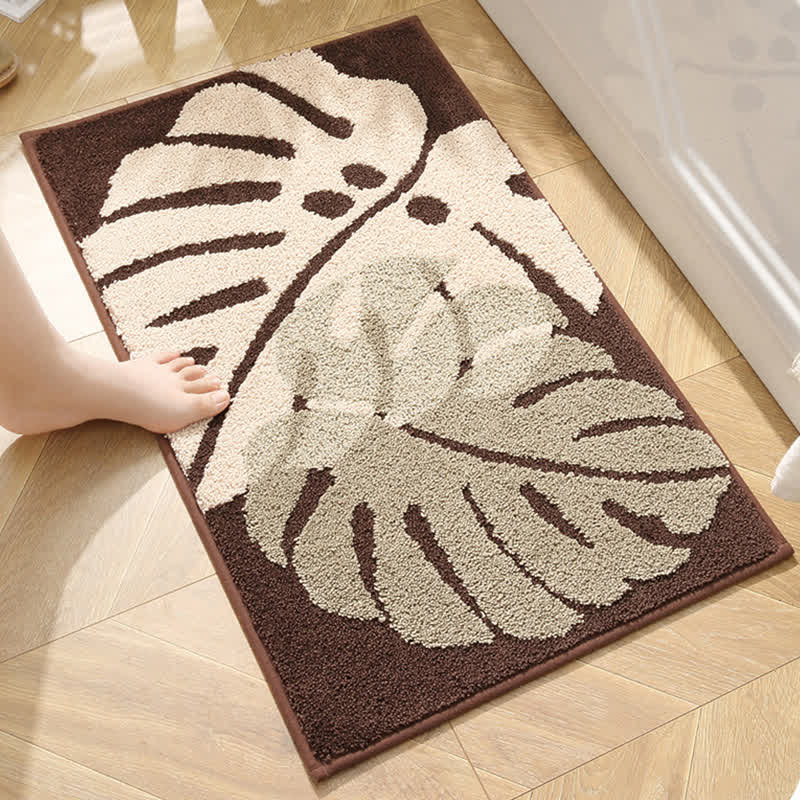 CozyCote Palm Soft Non-Slip Entryway Rug - High-Quality & Durable
