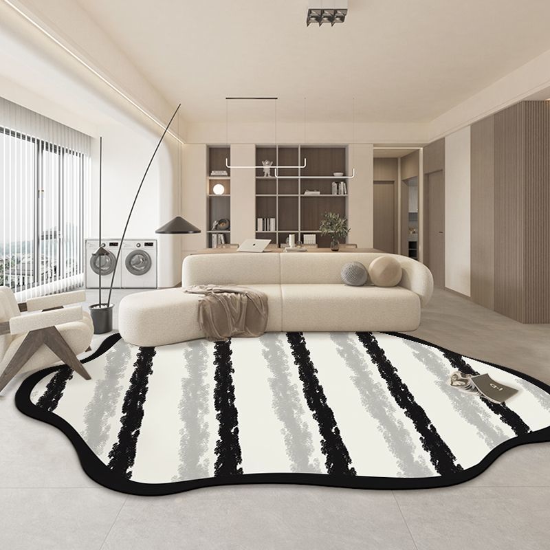 Stylish Irregular Art Sofa Coffee Table Mat and Living Room Carpet for Home