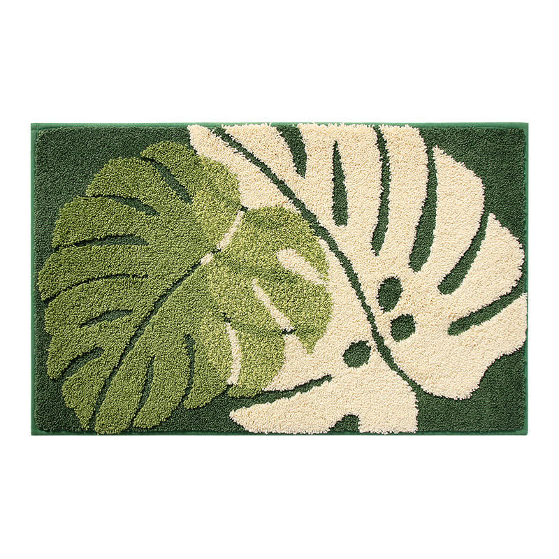 CozyCote Palm Soft Non-Slip Entryway Rug - High-Quality & Durable