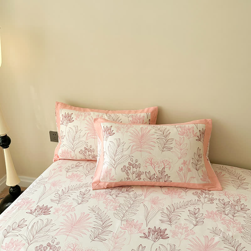 Premium Pure Cotton Pastoral Style Luxurious Coverlet