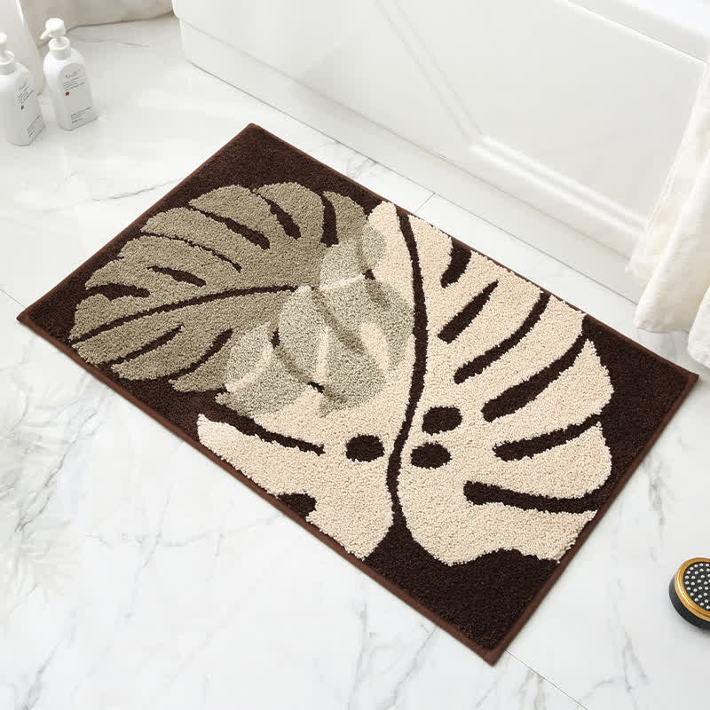 CozyCote Palm Soft Non-Slip Entryway Rug - High-Quality & Durable