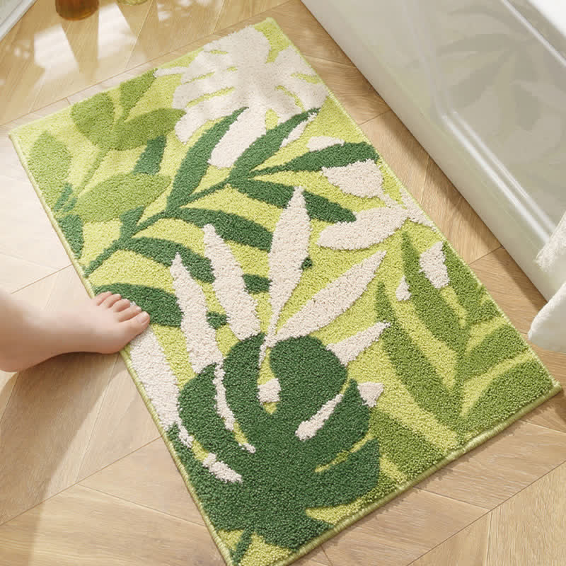 CozyCote Palm Soft Non-Slip Entryway Rug - High-Quality & Durable