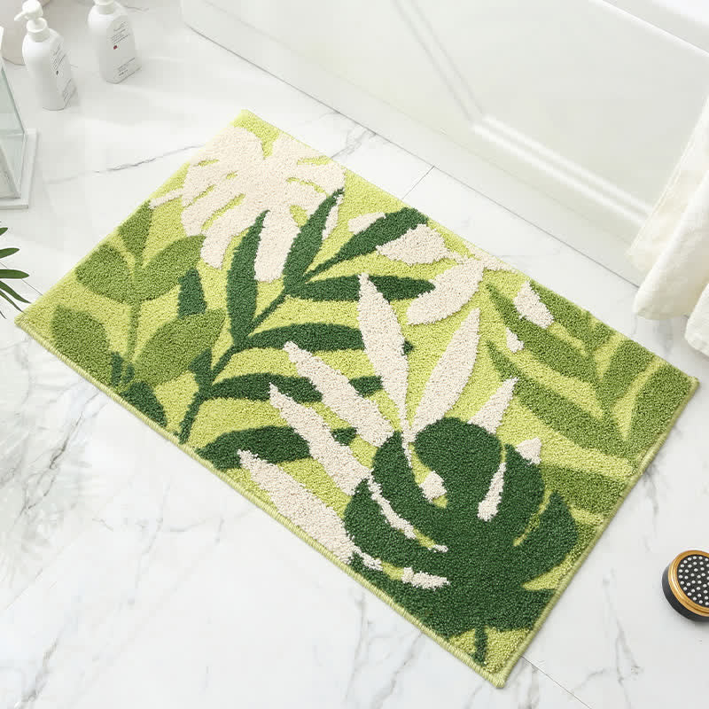 CozyCote Palm Soft Non-Slip Entryway Rug - High-Quality & Durable