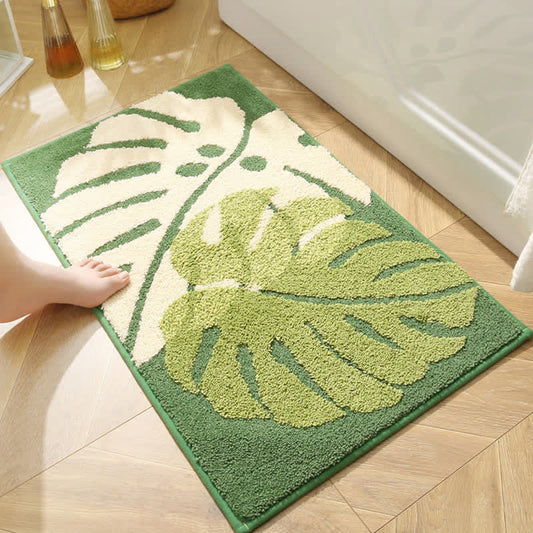 CozyCote Palm Soft Non-Slip Entryway Rug - High-Quality & Durable