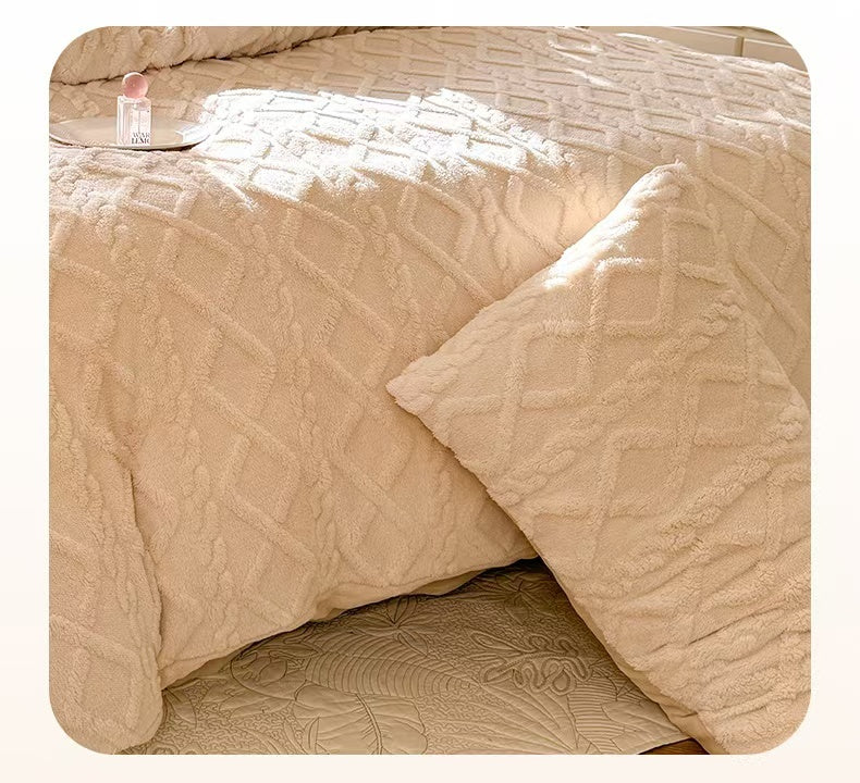 Cozy Pair of Solid - Colored, Winter - Enhanced Milk Velvet Pillows for Unmatched Comfort