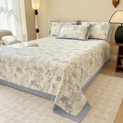 Premium Pure Cotton Pastoral Style Luxurious Coverlet