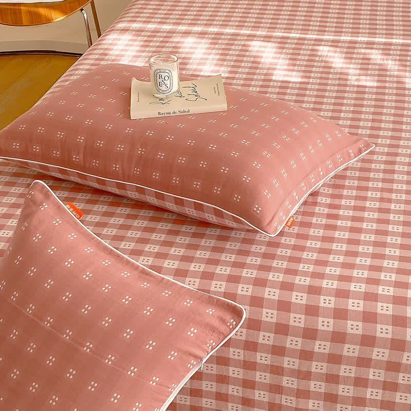 Airy Cotton Gauze Coverlet in Contemporary Style, Ideal for Breathable Comfort