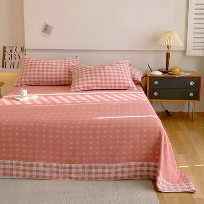 Airy Cotton Gauze Coverlet in Contemporary Style, Ideal for Breathable Comfort