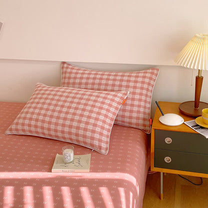 Airy Cotton Gauze Coverlet in Contemporary Style, Ideal for Breathable Comfort