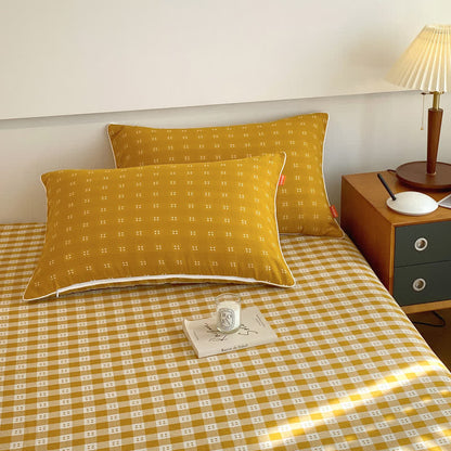 Airy Cotton Gauze Coverlet in Contemporary Style, Ideal for Breathable Comfort