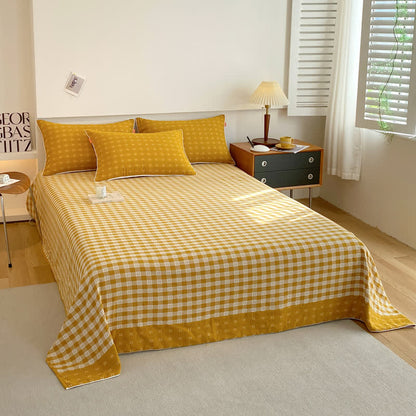 Airy Cotton Gauze Coverlet in Contemporary Style, Ideal for Breathable Comfort