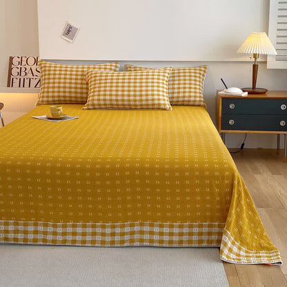 Airy Cotton Gauze Coverlet in Contemporary Style, Ideal for Breathable Comfort