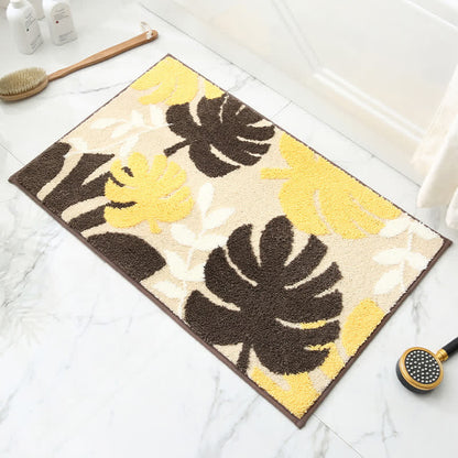 CozyCote Palm Soft Non-Slip Entryway Rug - High-Quality & Durable