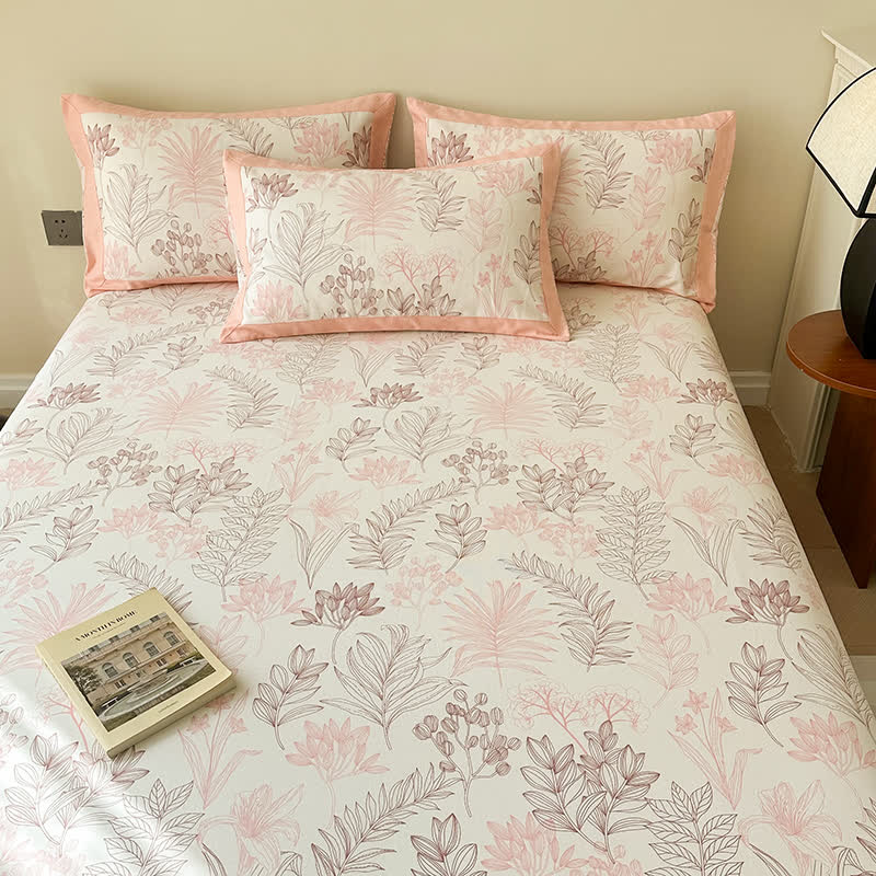 Premium Pure Cotton Pastoral Style Luxurious Coverlet