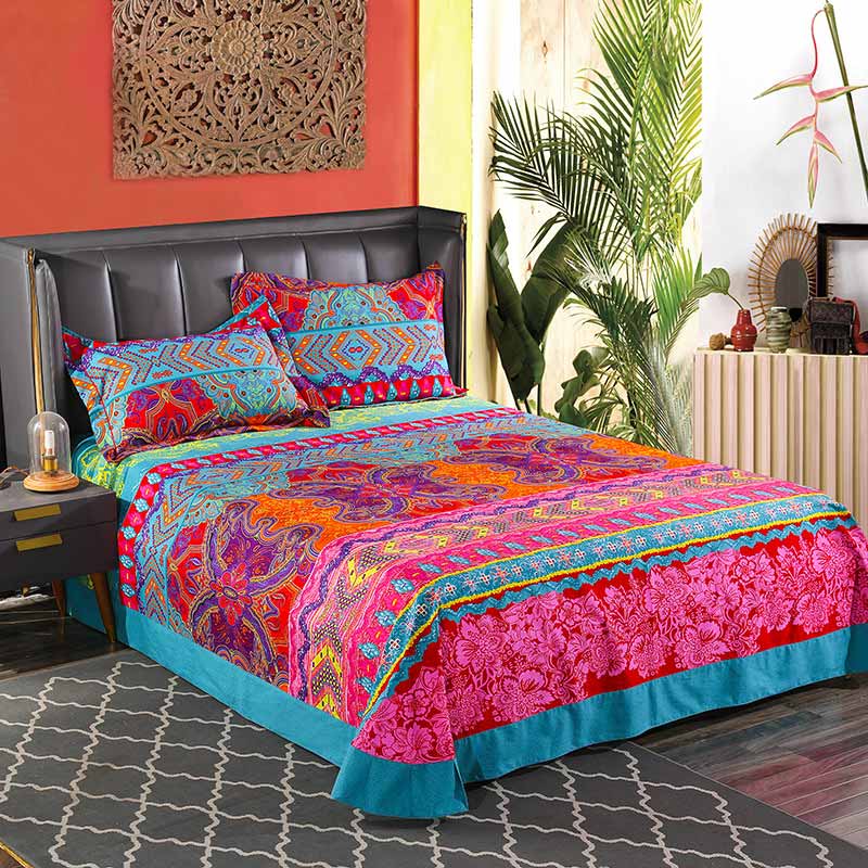 Graceful Butterfly - Printed Duvet Cover Set Complete with Coordinating Pillowcases