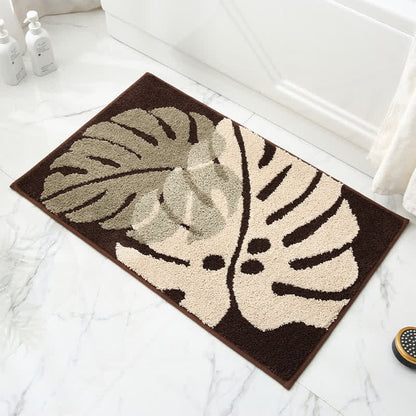 CozyCote Palm Soft Non-Slip Entryway Rug - High-Quality & Durable
