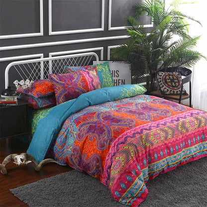 Graceful Butterfly - Printed Duvet Cover Set Complete with Coordinating Pillowcases